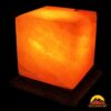 Cube Shape Salt Lamp Crafted