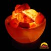 Crafted Fire Bowl Salt Lamp