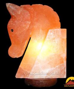 Crafted Horse Salt Lamp