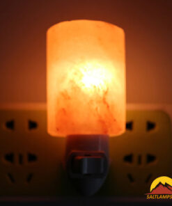 Crafted Cylinder Wall Light Salt Lamp